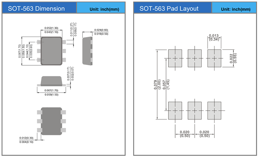 PANJIT MMDT2222ATB6-AU Dual Surface Mount NPN Transistor
